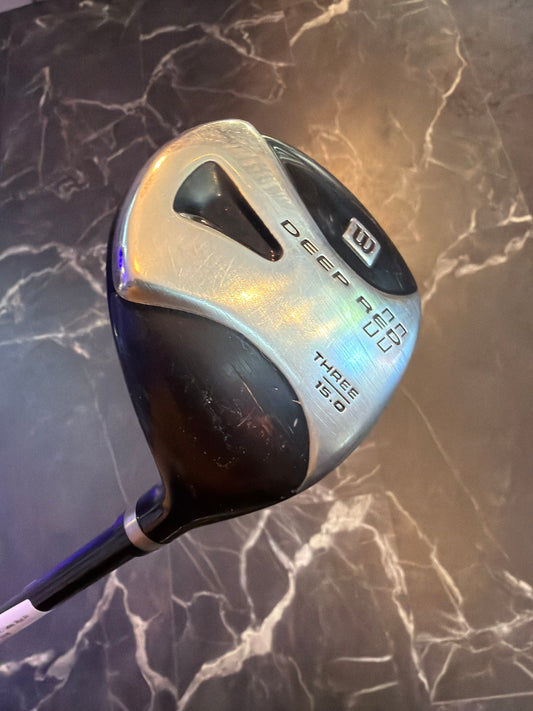 USED Wilson Deep Red 3 Fairway Wood Rh