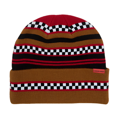 Corduroy - Beanie, Checkstripe