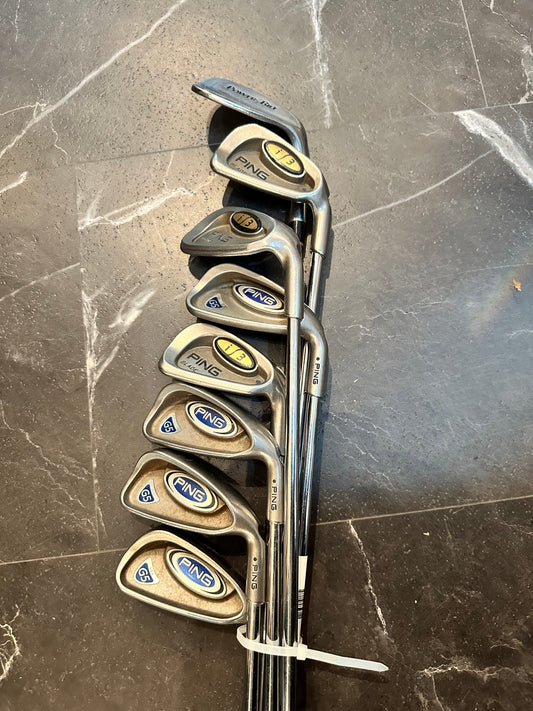 USED Mixed Ping G5/I3 Iron Sets 8pcs (4,5,6,7,8,9,U,Wedge) RH