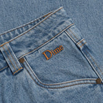Dime - Pants, Classic Relaxed Denim. BLU Washed