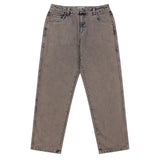 Dime - Pants, Classic Relaxed Denim. Overdyed Taupe