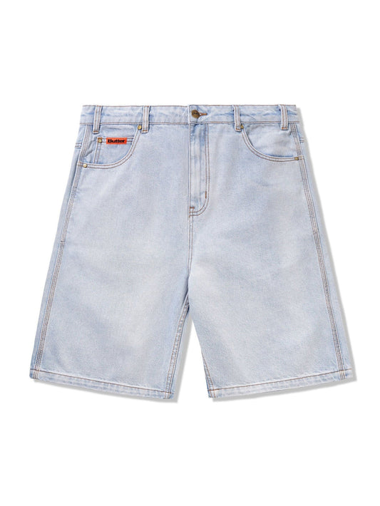 Butter Goods - Baggy Denim Shorts, Light Blue