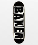 Baker - Deck, Brand Logo. Black/White