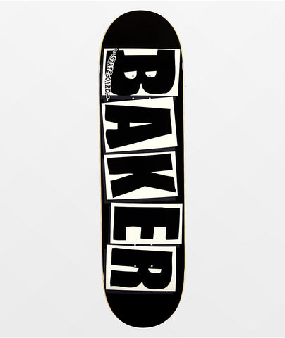 Baker - Deck, Brand Logo. Black/White