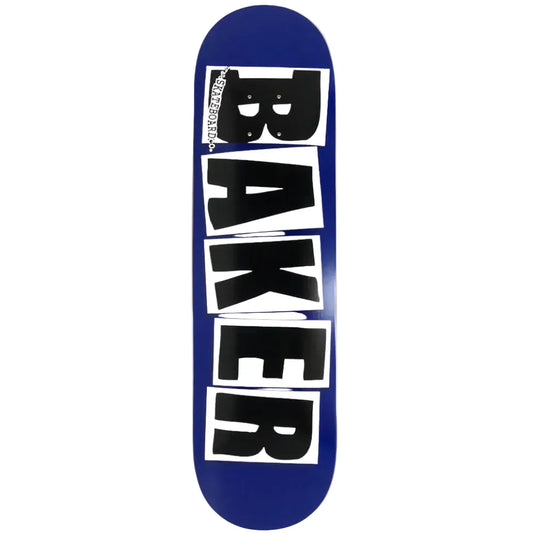 Baker Skateboards Brand Logo Navy Deck