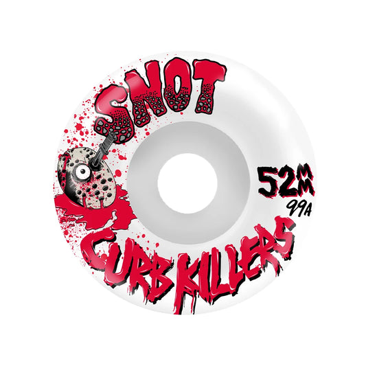 SNOT - Curb Killer Conical 99A 52mm Wheels WHITE