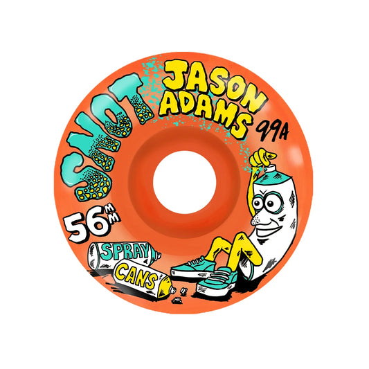 SNOT - Jason Adams Spray Cans Conical 56mm 99A Wheels NEON ORANGE