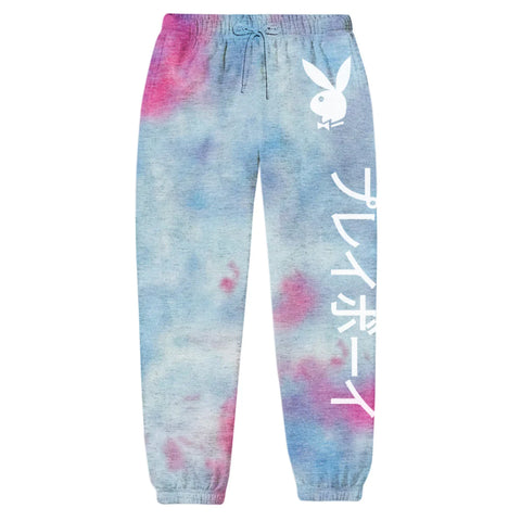 Color Bars - Sweatpants, Rabbit Head Tye Dye