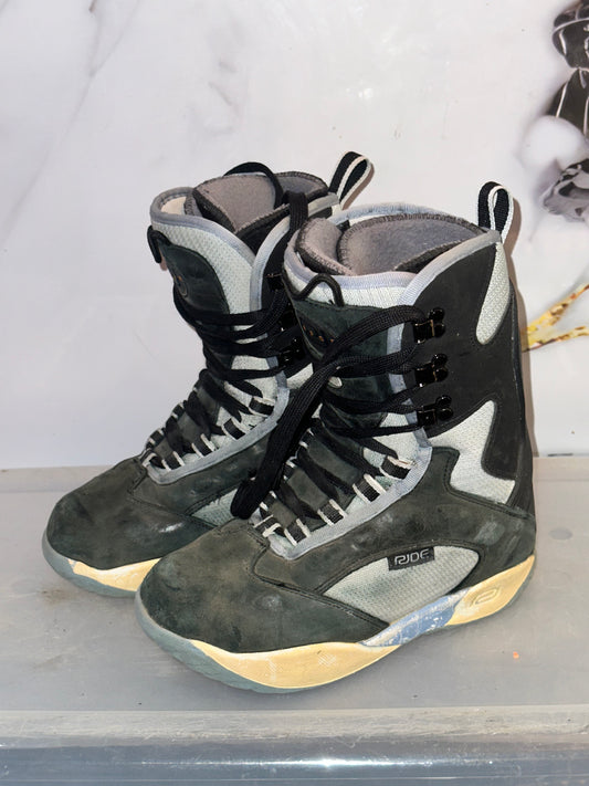 USED Ride Women’s Snowboard Boots Size 8W