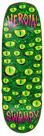 Heroin Swampy Eyes 10.0 Skateboard Deck