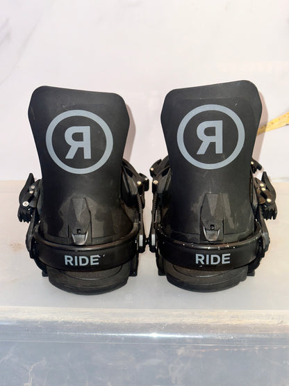 Used Ride A9 Snowboard Bindings S/M