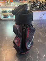 USED TaylorMade Golf Bag Black/Red 14 Hole