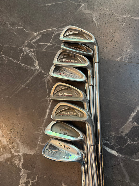 USED Tommy Armour Mixed Iron Set 7pcs (3,4,5,6,7,8,9,PW,) RH
