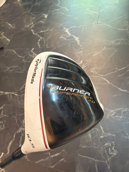 USED TaylorMade Burner Superfast 2.0 driver 10.5 degree No Grip
