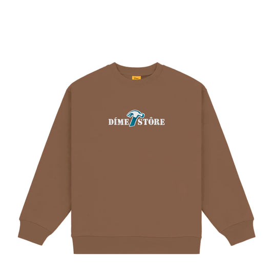 Dime - Crewneck, Reno. Brown