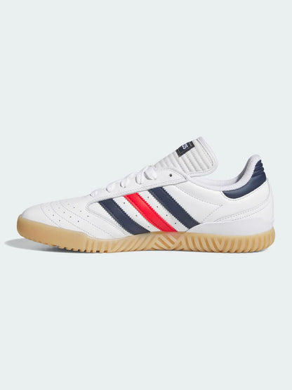 Adidas - Busenitz Indoor Super White/Collegiate Navy/Better Scarlet