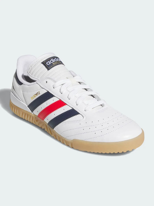 Adidas - Busenitz Indoor Super White/Collegiate Navy/Better Scarlet