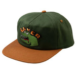 Baker - Hat, Croc Pot Snapback. GRN/Tan