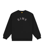 Dime - Crewneck, Choppers. Black