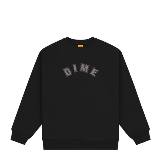 Dime - Crewneck, Choppers. Black