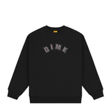 Dime - Crewneck, Choppers. Black