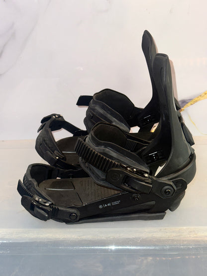 Used Ride A9 Snowboard Bindings S/M