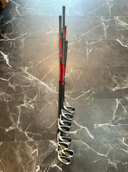 USED Mint Cobra LTDx iron set 4-Gw 8 clubs senior flex RH