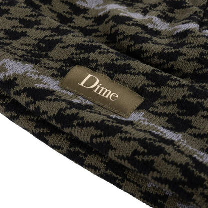 Dime - Beanie, Wave Tooth Cuff. Army Green