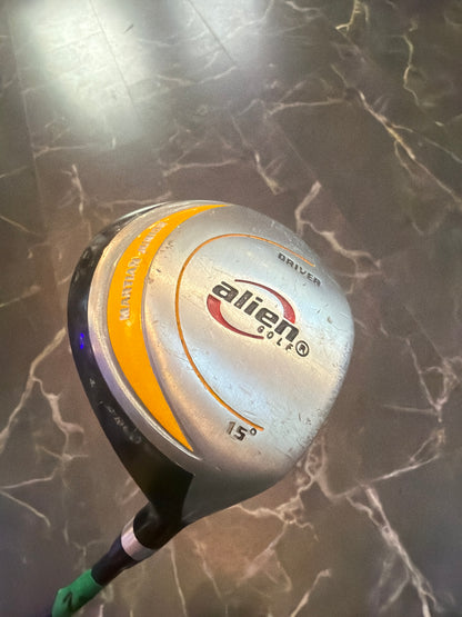 USED Alien Martian Junior 15 Degree Driver RH