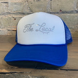 Local - Hat, Rhinestone Classic Script Trucker