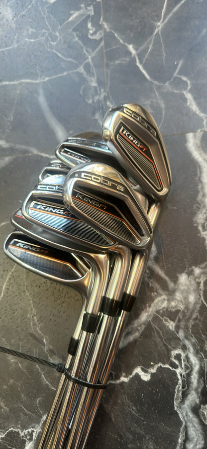 USED Cobra F7 Iron Set (G,P,5,6,7,8,9) RH