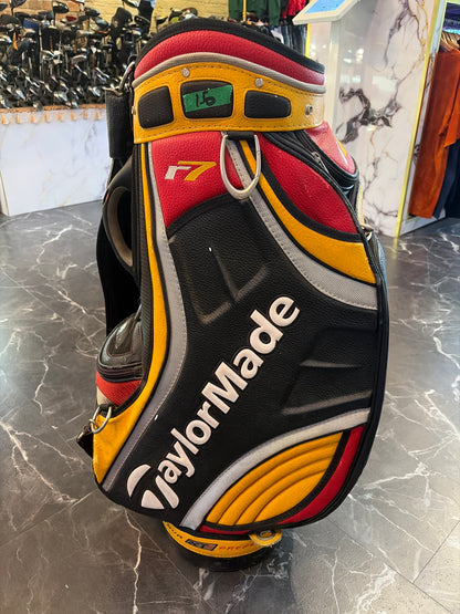 USED TaylorMade R7 Staff Bag - Red/Yellow