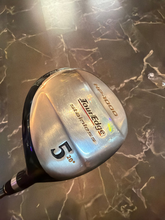 USED Tour Edge HP-1000 #5 Wood 20 Degree RH w/Cover