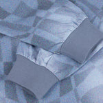 Dime Abstract LS Shirt - Static Blue