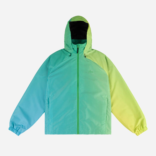 Dime Gradient Windbreaker Jacket - Green