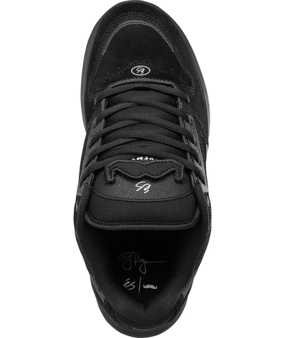 Es shoes - TJ ROGERS X MOVEMBER,BLACK/BLACK (pre book)