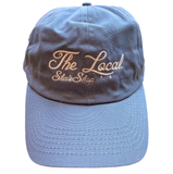 The Local - Hat, Classic Script, Dad Cap. PICK YOUR COLOUR