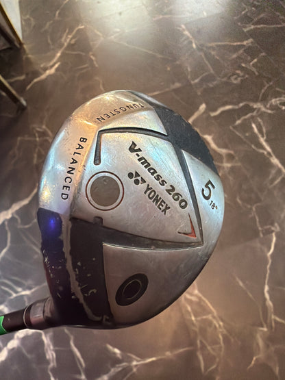 USED Yonex V-Mass 260 #5 Wood 18 Degree RH