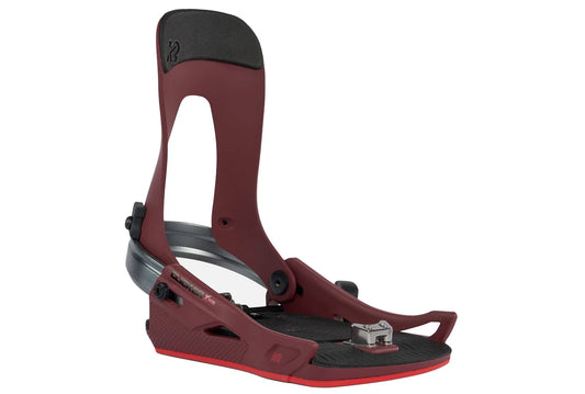 K2 - Women's Snowboard Bindings, Clicker x HB. Maroon