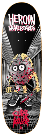 Heroin Curb Killer X 10 inch Skateboard Deck