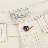 Dime - Shorts, Classic Denim. Warm White