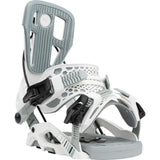 Nidecker - Men's Snowboard Bindings, Flow Fuse Fusion. White. 2025