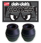 Shortys - Bushings, Cones. Hardest Black 100A