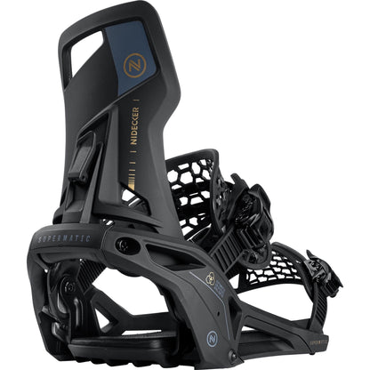 Nidecker - Snowboard Bindings, Supermatic. BLK. 2025