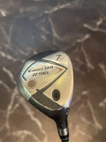 Used Yonex V mass 260 7 Wood Graphite Shaft RH