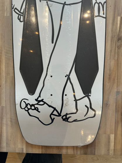 Krooked - Deck, Beamer Love. White. Skateshop Day 2025
