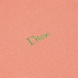 Dime - Hoodie, Classic Small Logo. Pink Clay