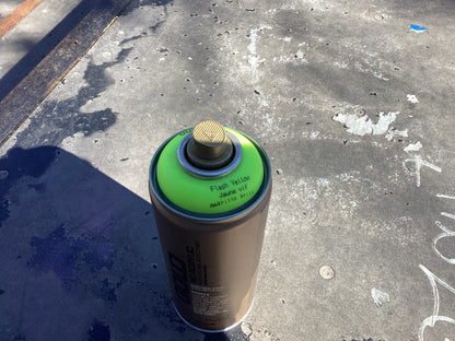 Montana Gold - FLUORESCENT , Flash Yellow , Spray Paint, 400ml