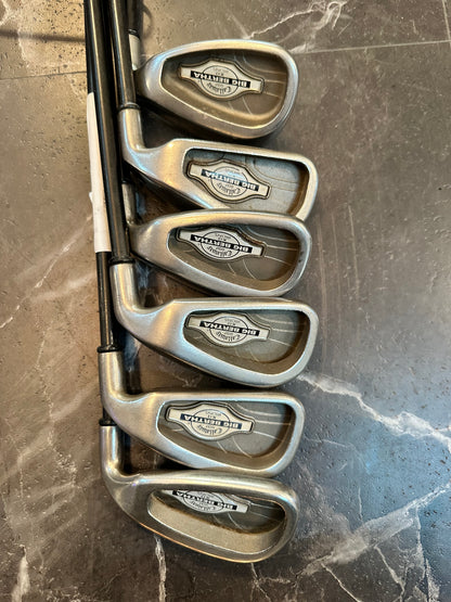 USED Callaway Big Bertha X-12 Iron Set (P,4,5,6,7,8) RH