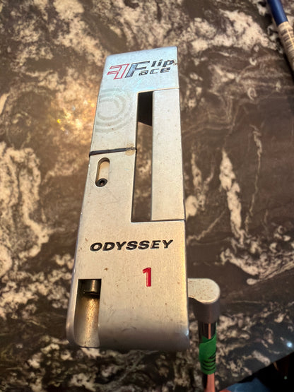 USED Odyssey Flip Face Blade Putter RH